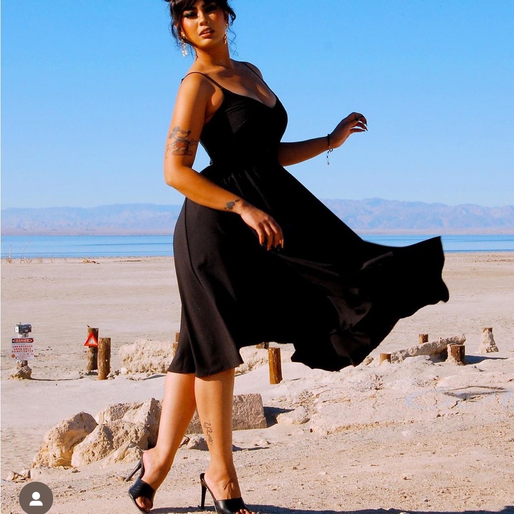 Amalie Black Dress